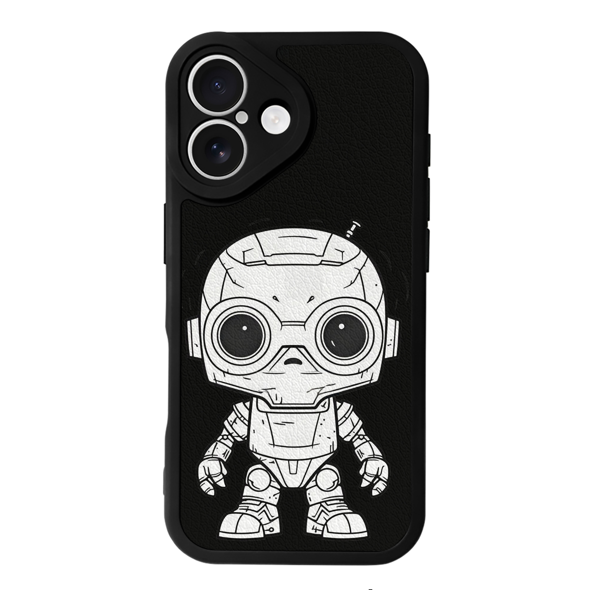 （画像用） スター・ウォーズ Star Wars 【iPhone 16シリーズ対応】シリコンスマホケース（レザー調） 材質：シリコン